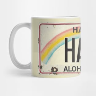 Hale Vintage Hawaii License Plate Mug